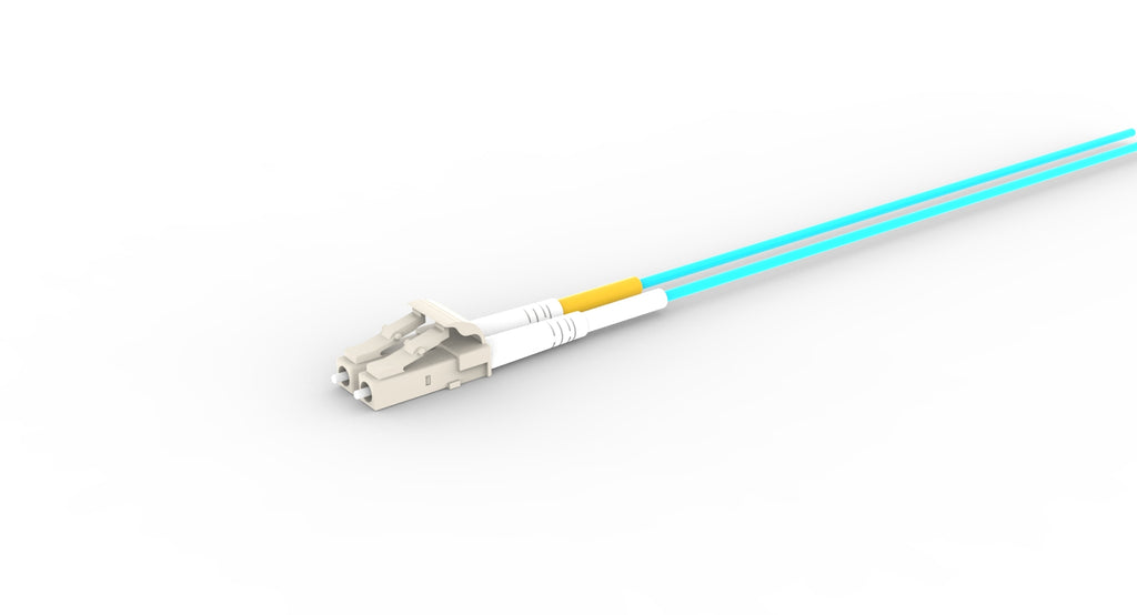1m-30m,LC UPC to LC UPC Duplex OM4 Multimode PVC (OFNR) 2.0mm Fiber Optic Patch Cable