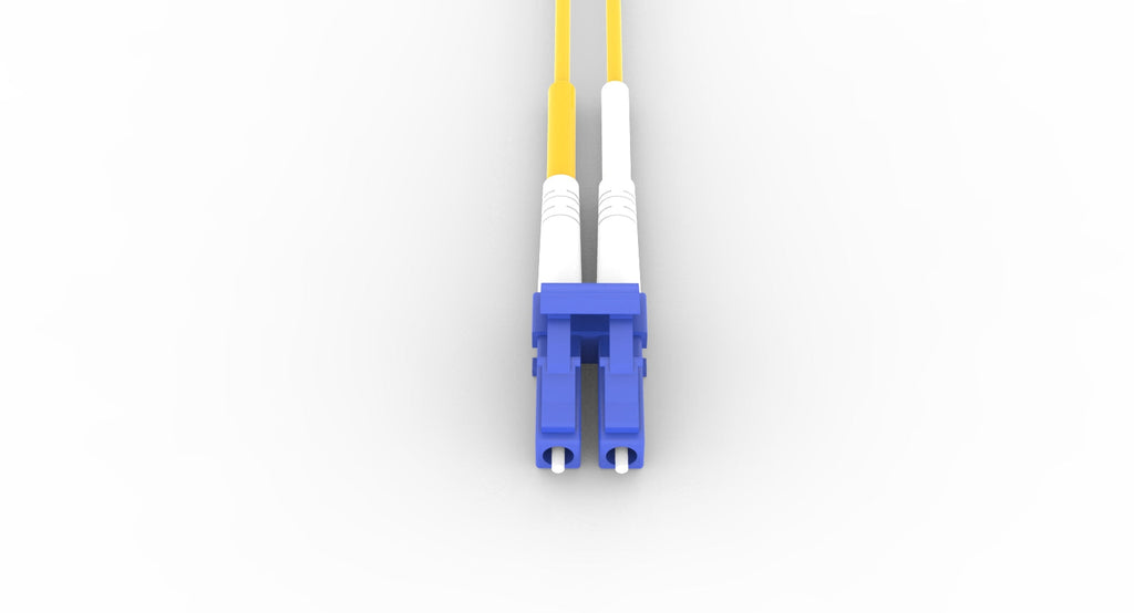 1m-30m,LC UPC to LC UPC Duplex OS2 Single Mode PVC (OFNR) 2.0mm Fiber Optic Patch Cable